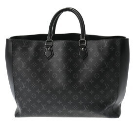 LOUIS VUITTON ルイヴィトン モノグラムエクリプス グランサック 黒 M44733 メンズ モノグラムキャンバス モノグラムエクリプス トートバッグ ヴィトン バッグ Aランク 中古 銀蔵