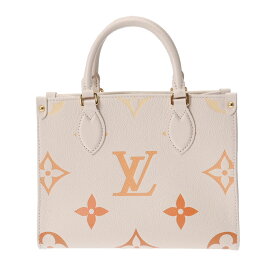 【ポイント3倍★30日限定】LOUIS VUITTON ルイヴィトン モノグラムアンプラント オンザゴー PM グラデーション グラデーション M46513 レディース レザー 2WAYバッグ Aランク 中古 銀蔵