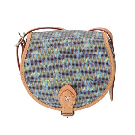 【ポイント3倍★10日限定】【最大2万円OFFクーポン★4日20時～】LOUIS VUITTON ルイヴィトン モノグラムLVポップ タンブラン ブルー M55544 レディース レザー ショルダーバッグ ヴィトン 斜めかけバッグ 新同 中古 銀蔵