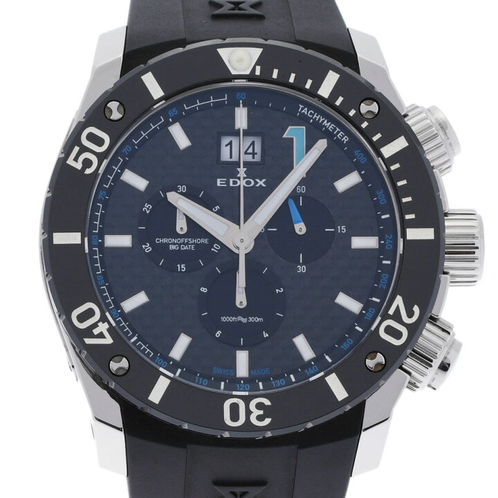 楽天市場】EDOX エドックス クラスワン クロノオフショア1 10020-3-NBU 