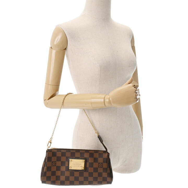 楽天市場】LOUIS VUITTON ルイヴィトン ダミエ エヴァ ブラウン N55213  