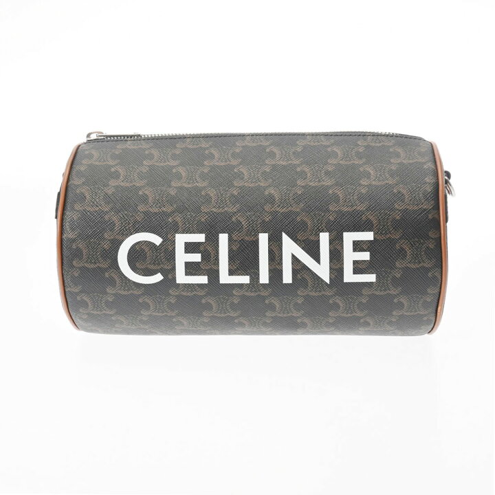 楽天市場】CELINE セリーヌ シリンダーバッグ トリオンフ タン  