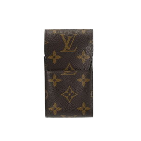 【ポイント3倍★25日限定】【最大2万円OFFクーポン★24日20:00～】LOUIS VUITTON ルイヴィトン モノグラム シガレットケース ブラウン M63024 レディース モノグラムキャンバス ブランド小物 ABランク 中古 銀蔵