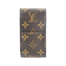 【ポイント3倍★25日限定】【最大2万円OFFクーポン★24日20:00～】LOUIS VUITTON ルイヴィトン モノグラム エテュイ シガレットケース ブラウン M63024 レディース モノグラムキャンバス ブランド小物 Bランク 中古 銀蔵