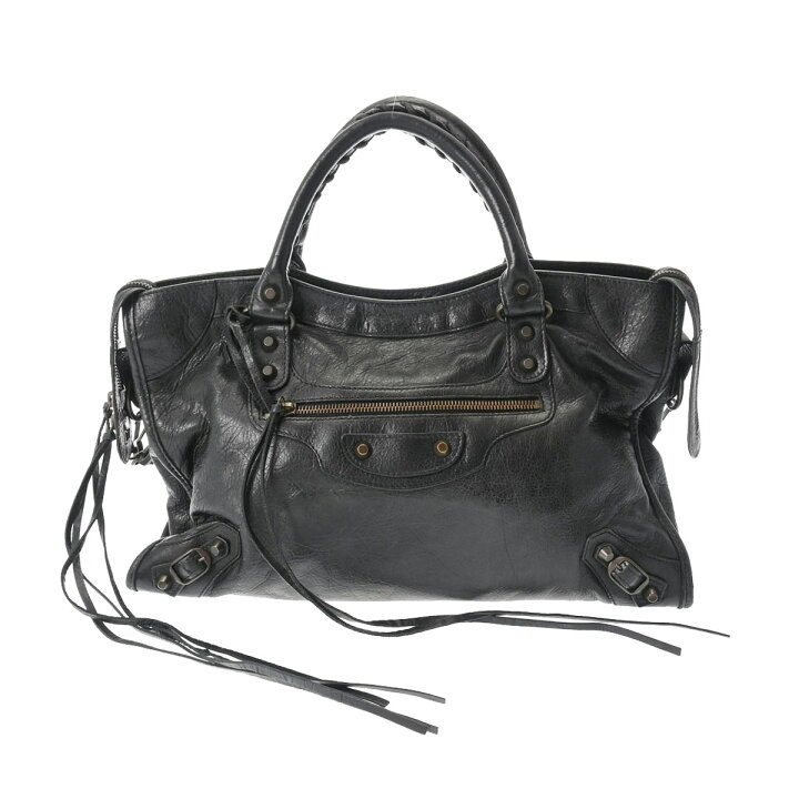 楽天市場】BALENCIAGA バレンシアガ ザ シティ 黒 115748 レディース 