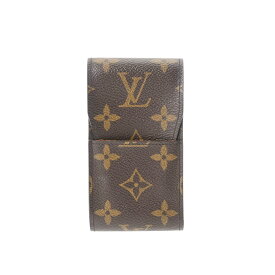 【ポイント3倍★25日限定】【最大2万円OFFクーポン★24日20:00～】LOUIS VUITTON ルイヴィトン モノグラム シガレットケース ブラウン M63024 レディース モノグラムキャンバス ブランド小物 ABランク 中古 銀蔵