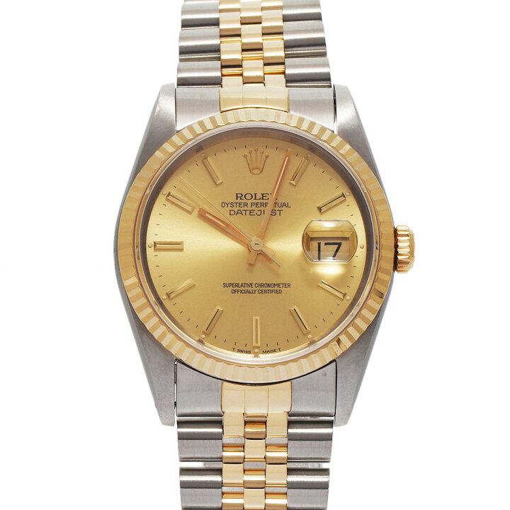楽天市場】ROLEX ロレックス デイトジャスト 16233 メンズ 腕時計 自動  