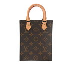 LOUIS VUITTON ルイヴィトン モノグラム プティット サックプラ 旧型 2WAY ブラウン M69442 レディース モノグラムキャンバス ハンドバッグ Aランク 中古 銀蔵