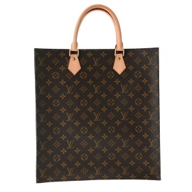 【ポイント2倍★4日～】【最大2万円OFFクーポン★11日まで】LOUIS VUITTON ルイヴィトン モノグラム サックプラ ブラウン M51140 ユニセックス モノグラムキャンバス トートバッグ Aランク 中古 銀蔵