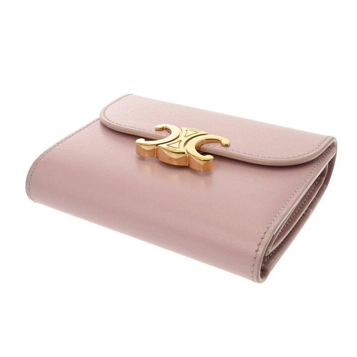 楽天市場】CELINE セリーヌ トリオンフ スモールウォレット ピンク  