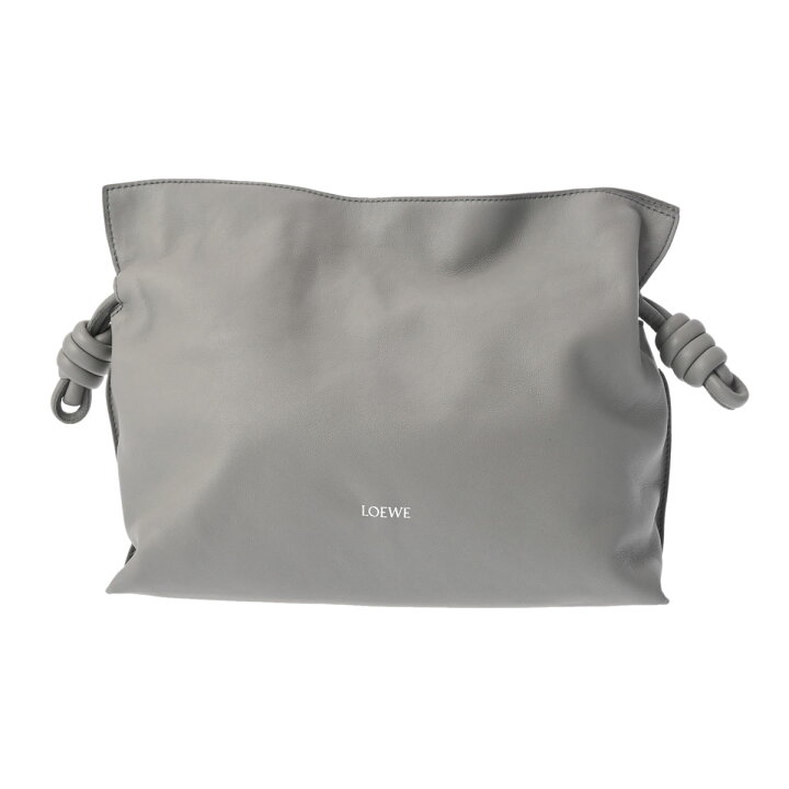 楽天市場】LOEWE ロエベ フラメンコ クラッチ 2WAY グレー シルバー  