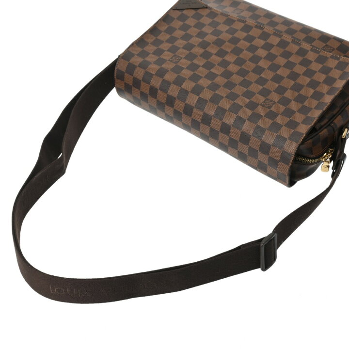 楽天市場】LOUIS VUITTON ルイヴィトン ダミエ シェルトン MM ブラウン 