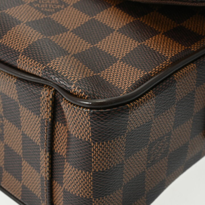 楽天市場】LOUIS VUITTON ルイヴィトン ダミエ シェルトン MM ブラウン 