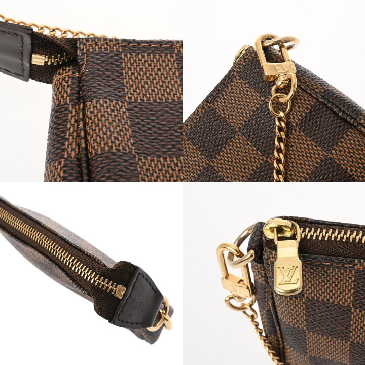 楽天市場】LOUIS VUITTON ルイヴィトン ダミエ ミニ ポシェット アクセ 