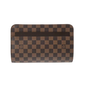 LOUIS VUITTON ルイヴィトン ダミエ サンルイ ブラウン N51993 メンズ ダミエキャンバス セカンドバッグ Aランク 中古 銀蔵