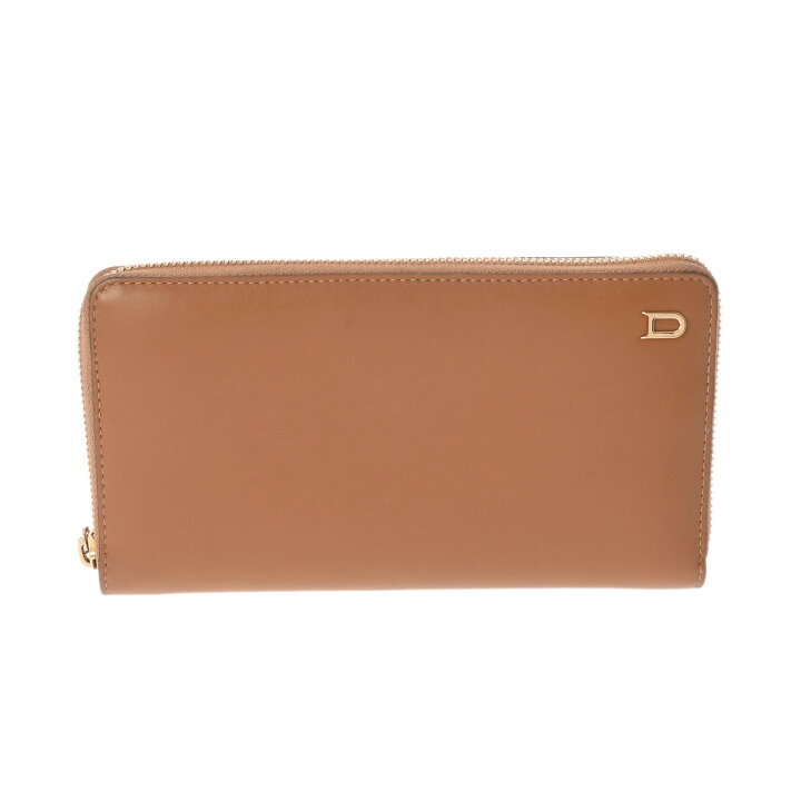 楽天市場】DELVAUX デルヴォー ラウンドファスナー財布 Dロゴ ベージュ  