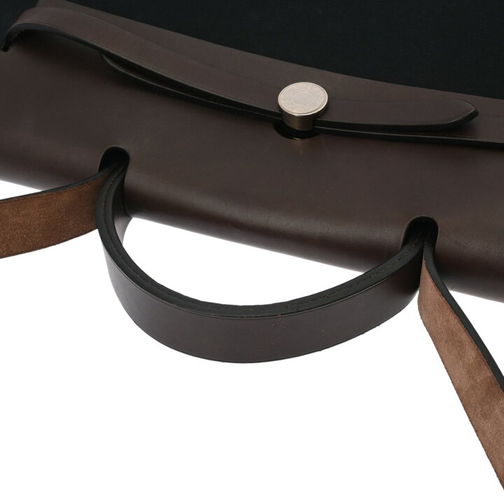 楽天市場】HERMES エルメス エールバッグジップ MM ブラック/ハバナ 
