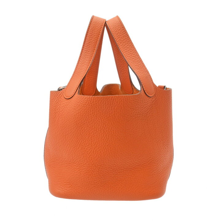 楽天市場】HERMES エルメス ピコタン ロック PM オレンジ □P刻印(2012 