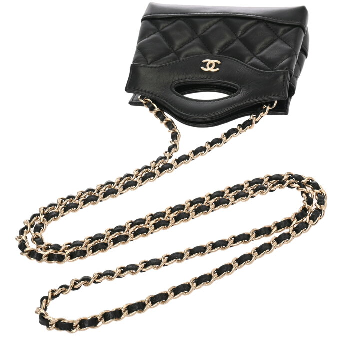 楽天市場】CHANEL シャネル マトラッセ チェーンクラッチバッグ ミニ