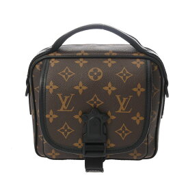 【〜11/11 最大5万円クーポン】LOUIS VUITTON ルイヴィトン モノグラムマカサー クエストメッセンジャー ブラウン M46973 メンズ モノグラムキャンバス/レザー ショルダーバッグ Aランク 中古 銀蔵