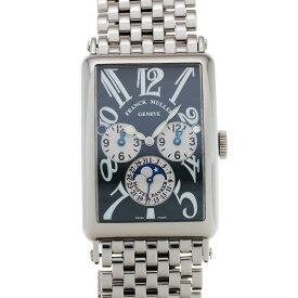 【〜11/11 最大5万円クーポン】フランクミュラー ロングアイランド マスターバンカー ルナ 1250MBLDT ブラック メンズ 腕時計 自動巻き 中古 銀蔵