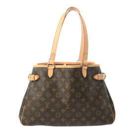 LOUIS VUITTON ルイヴィトン モノグラム バティニョール オリゾンタル ブラウン M51154 レディース モノグラムキャンバス トートバッグ ABランク 中古 銀蔵