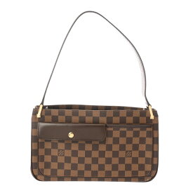 LOUIS VUITTON ルイヴィトン ダミエ オーバーニュ ブラウン N51129 レディース ダミエキャンバス ワンショルダーバッグ Aランク 中古 銀蔵