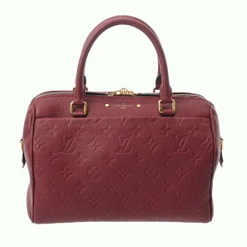 LOUIS VUITTON ルイヴィトン モノグラムアンプラント スピーディバンドリエール 25 NM ローズブリュイエール M43736 レディース レザー ハンドバッグ ABランク 中古 銀蔵