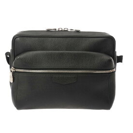 LOUIS VUITTON ルイヴィトン タイガ アウトドアメッセンジャー PM ノワール M33435 メンズ レザー ショルダーバッグ ABランク 中古 銀蔵