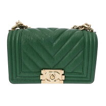 楽天市場】CHANEL ボーイ シャネル（カラーグリーン）（レディース 