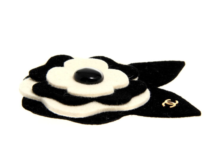 楽天市場】シャネル・CHANEL カメリア ブローチ 02年モデル【中古 