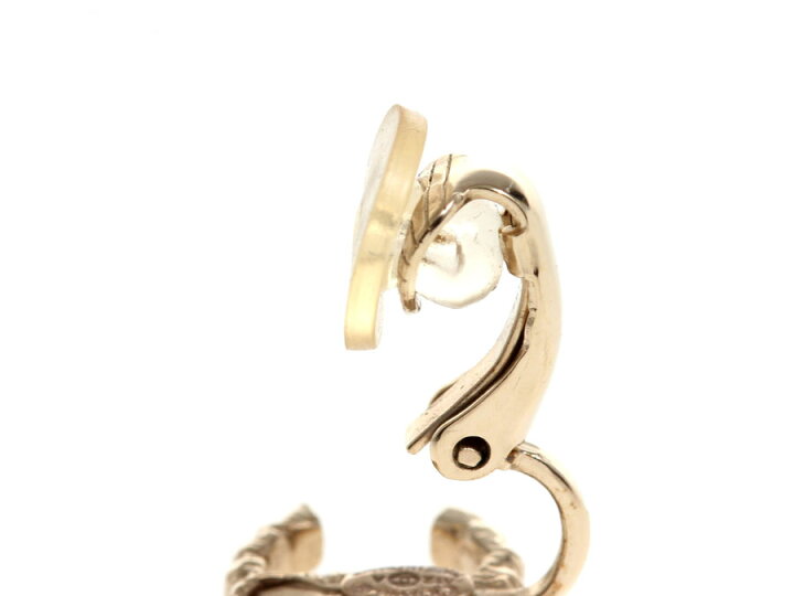 楽天市場】シャネル・CHANEL ロゴイヤリング 12年モデル【中古 