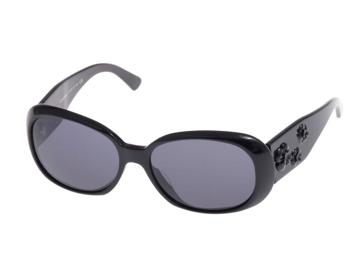 楽天市場】シャネル・CHANEL サングラス カメリア 黒 5113 c.888/87 