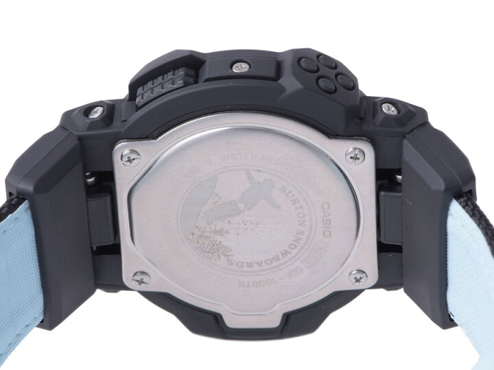 楽天市場】カシオ・CASIO G-SHOCK GDF-100BTN-1JR BURTONコラボモデル 