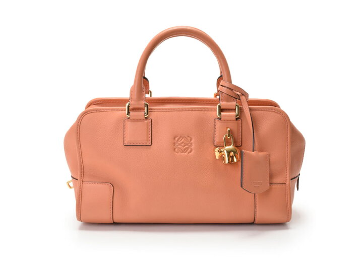 楽天市場】ロエベ・LOEWE アマソナ28 サーモンピンク 限定モデル【中古 