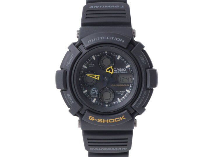 楽天市場】カシオ・CASIO G-SHOCK ガウスマン AW-571BM-1T 黒【中古  