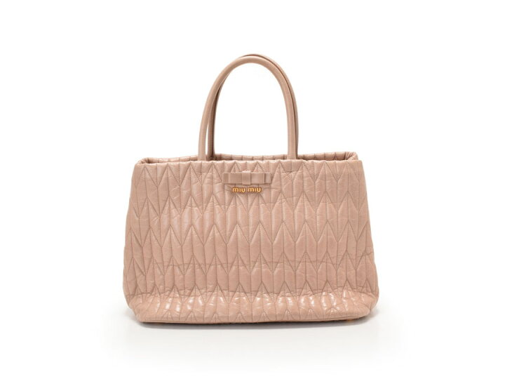 楽天市場】ミュウミュウ・MIUMIU マテラッセ 2WAYトートバッグ レザー 