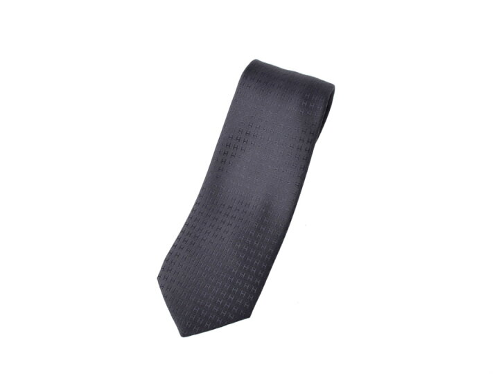 楽天市場】新品エルメス・HERMES ネクタイ H柄 シルク100％ グレー系  