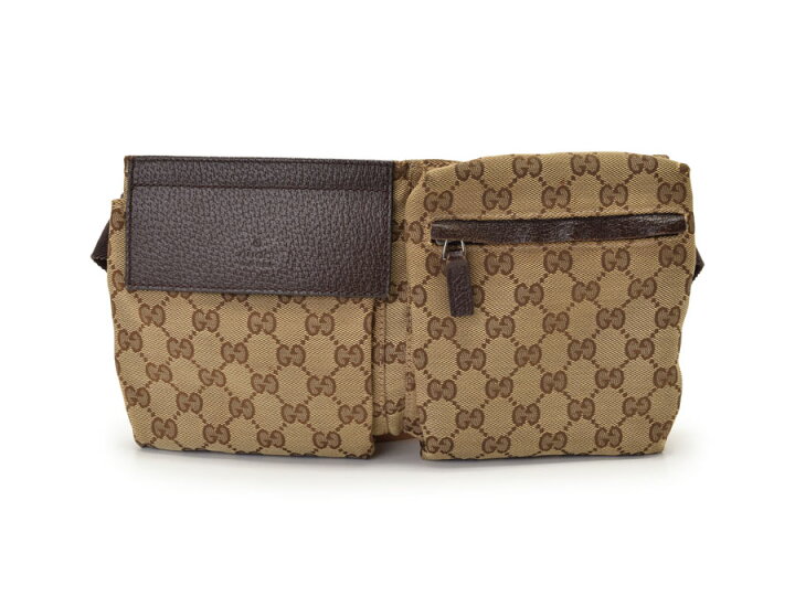 楽天市場】グッチ・GUCCI ウエストバッグ GG柄 キャンバス ベージュ 