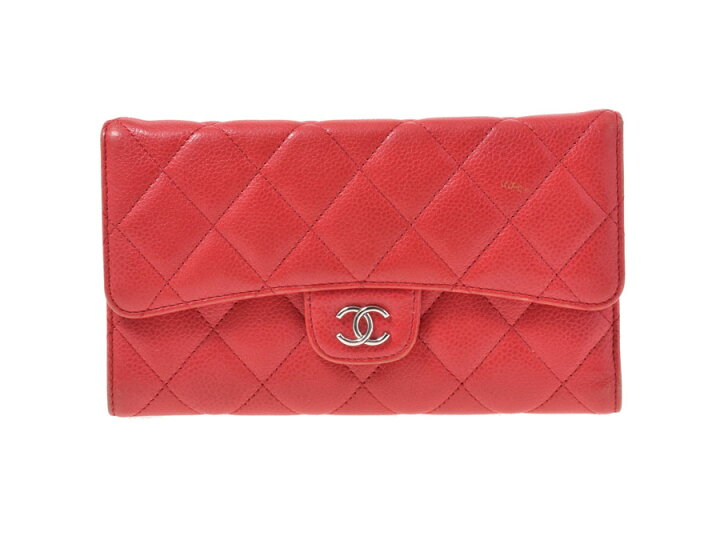 楽天市場】シャネル・CHANEL マトラッセ 長財布 ソフトキャビアスキン  