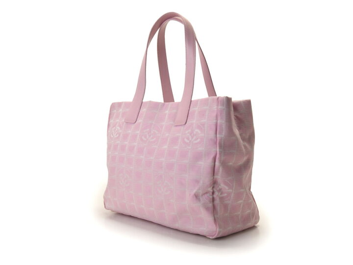 楽天市場】シャネル・CHANEL ニュートラベルライン トートMM ピンク  