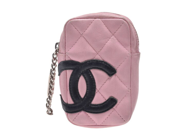 楽天市場】シャネル・CHANEL カンボンライン シガレットケース ピンク 