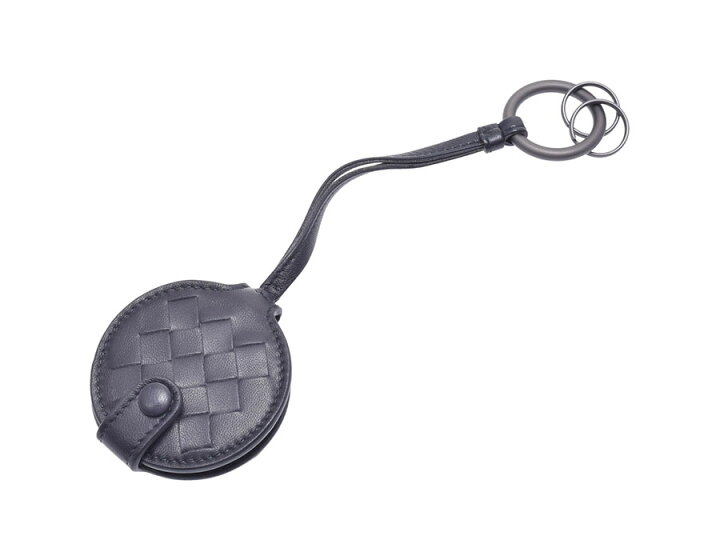 楽天市場】中古 ボッテガヴェネタ ミラー付 キーリング レザー  