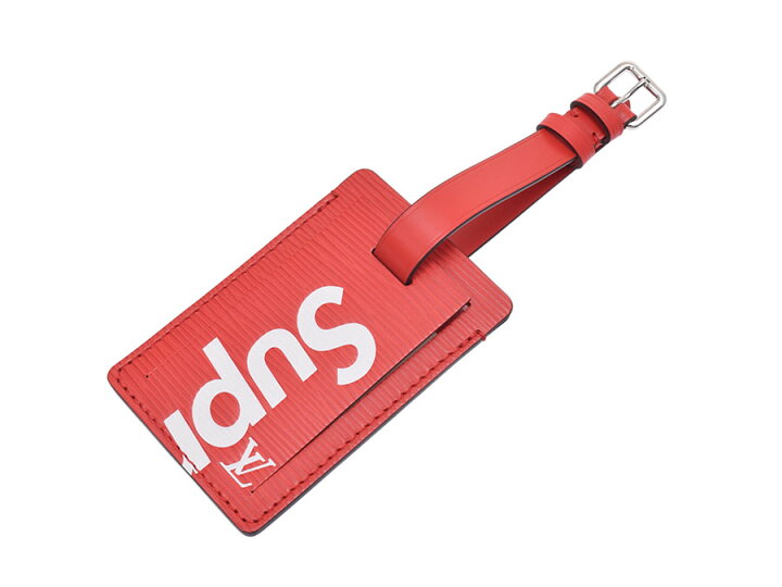 楽天市場】中古 ルイヴィトン エピ Supreme コラボ ネームタグセット  