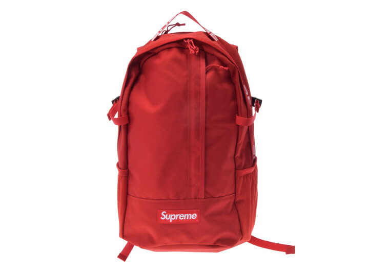 楽天市場】新品 シュプリーム バックパック 2018SS 赤 Supreme  