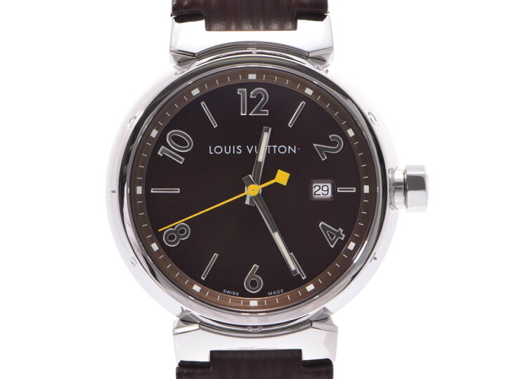 楽天市場】中古 ルイヴィトン タンブールQ1111 SS エピベルト 茶 