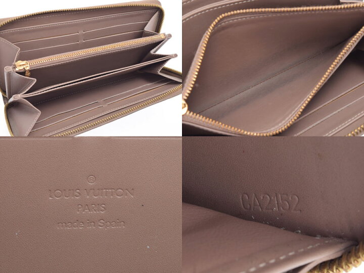 楽天市場】ルイヴィトン ヴェルニ ジッピーウォレット ベージュ  