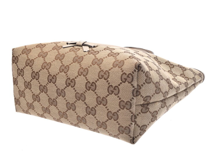 楽天市場】グッチ ミニハンドバッグ パパガッロオウム ベージュ系  