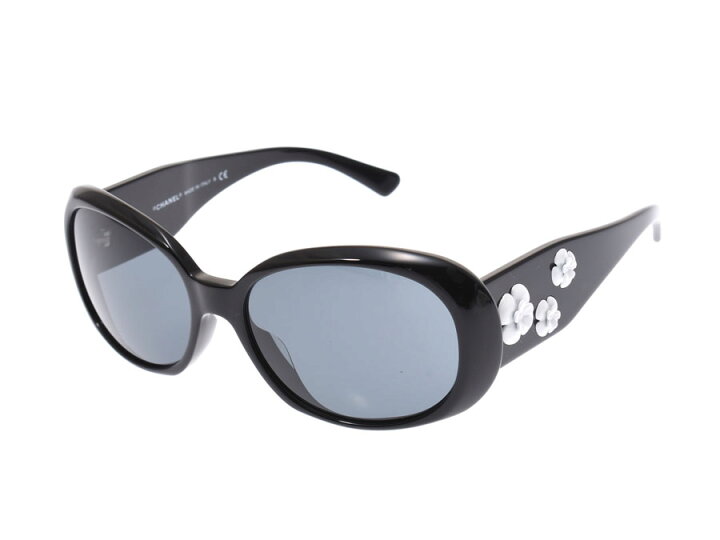 楽天市場】シャネル サングラス カメリア 黒/白 5113-A c.501/87  