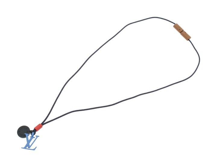 楽天市場】ルイヴィトン コリエチャームズオンザゴー ネイビー系/青系  